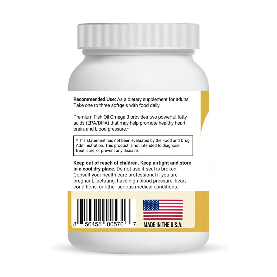 Omega-3 Premium Fish Oil 1000mg (60s/400s)