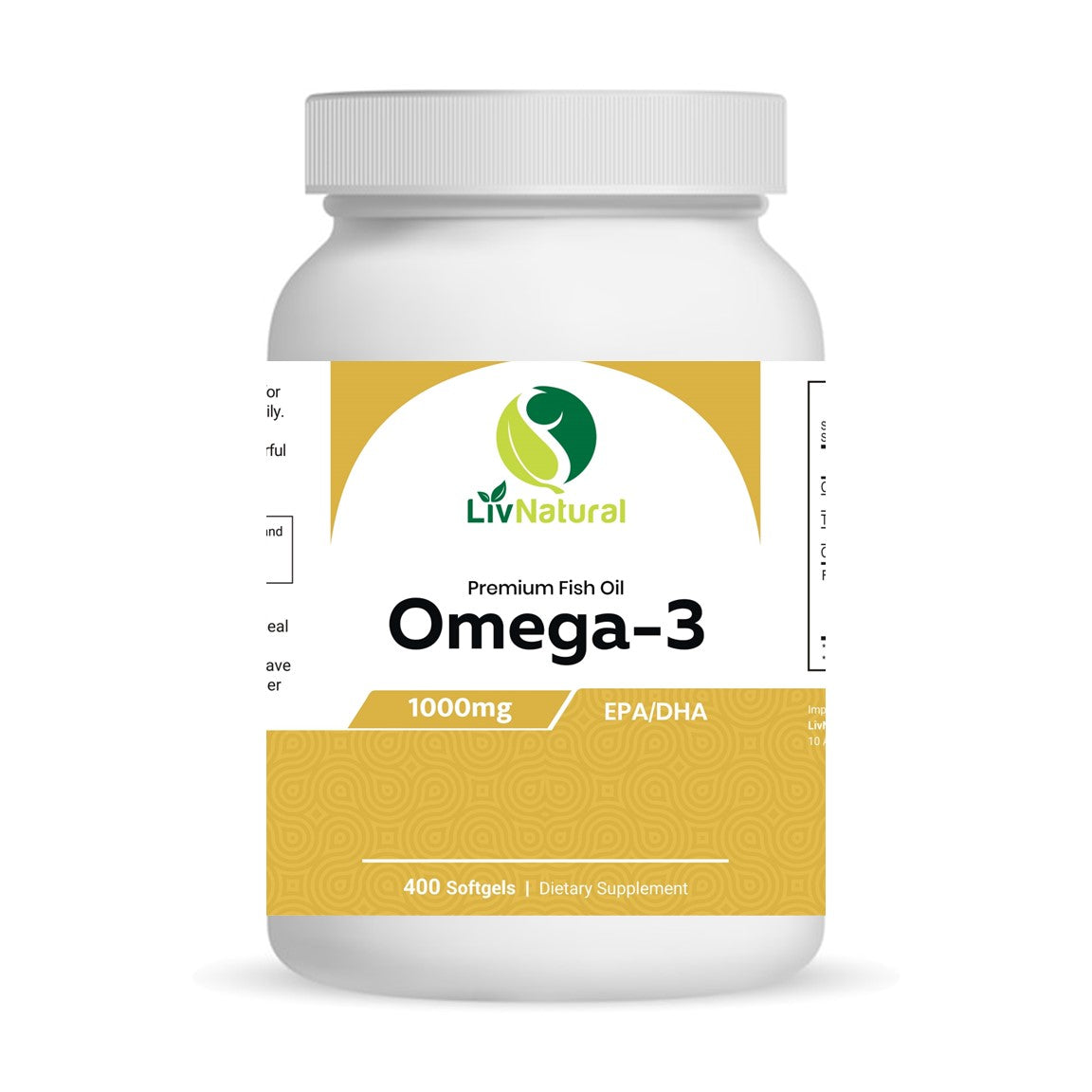 Omega-3 Premium Fish Oil 1000mg (60s/400s)